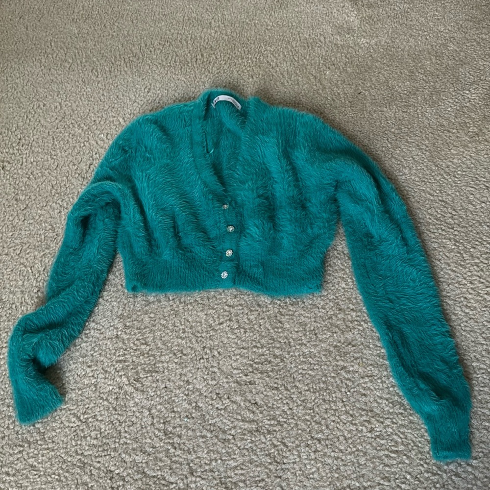 Zara cropped sweater size medium